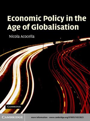 cover image of Economic Policy in the Age of Globalisation